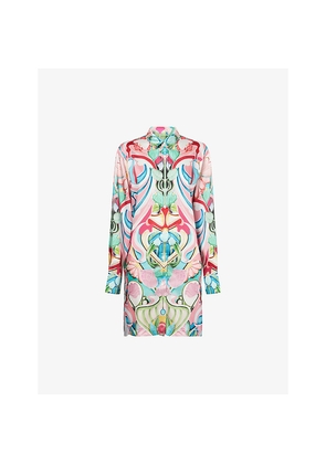 Womens Mary Katrantzou Verona Floral Woven Shirt