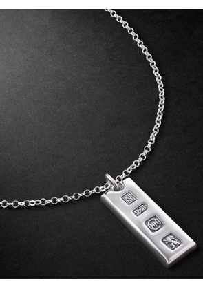 Neighborhood - Ingot Silver Necklace - Men - Silver