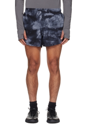 Y-3 Black & Gray AOP Running Shorts