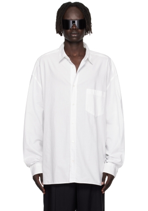 Acne Studios White Button-Up Shirt