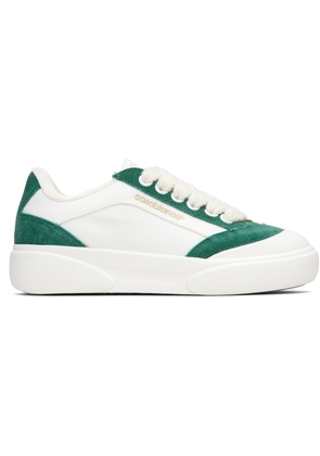 Casablanca White & Green Del Mar Sneakers