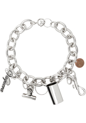 D'heygere Silver Vaquera Edition Charm 2.0 Necklace