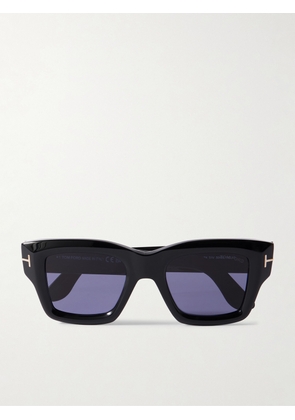 TOM FORD - Ilias Square-Frame Acetate Sunglasses - Men - Black