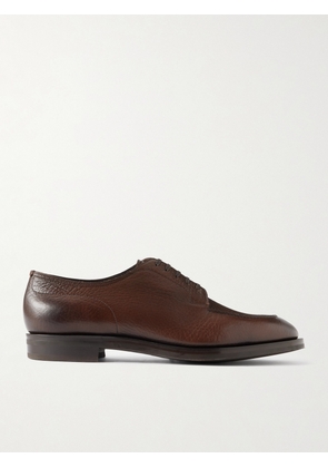Edward Green - Dover Full-Grain Leather Derby Shoes - Men - Brown - UK 7