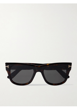TOM FORD - Finn D-Frame Tortoiseshell Acetate Sunglasses - Men - Black
