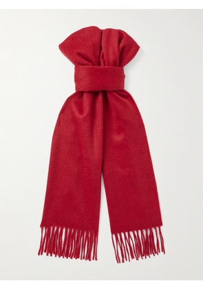 Charvet - Cashmere Scarf - Men - Red