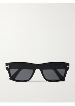 TOM FORD - Smith Square-Frame Acetate Polarised Sunglasses - Men - Black