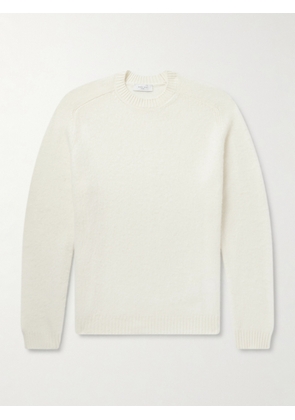 Boglioli - Slim-Fit Wool and Cashmere-Blend Sweater - Men - White - S
