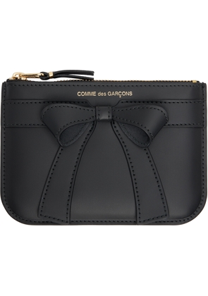 COMME des GARÇONS WALLETS Black Big Bow Wallet