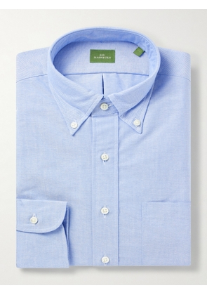 Sid Mashburn - Button-Down Collar Oxford Cotton Shirt - Men - Blue - UK/US 15