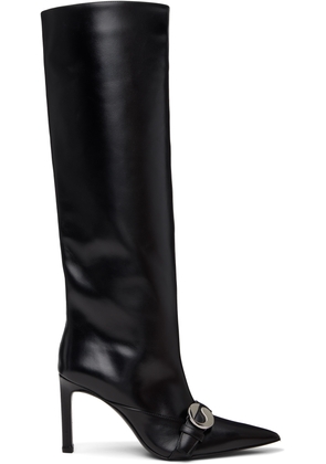 Coperni Black Belt Tall Boots