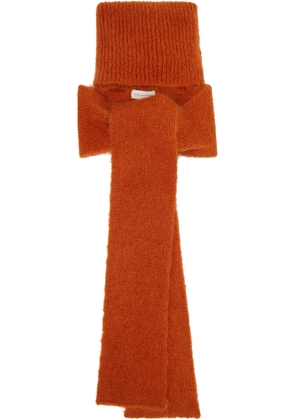 Dries Van Noten Orange Techno Scarf