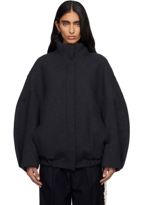 Dries Van Noten Gray Cotton Jacket