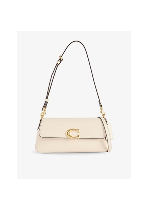 Womens Coach Jet Leather Shoulder Bag