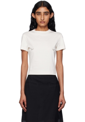 Mugler White Pierced Baby T-shirt