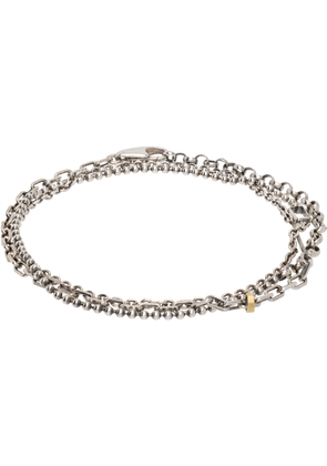 title of work Mixed Metal Wrap 536 Bracelet