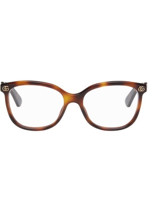 Gucci Brown Square Glasses