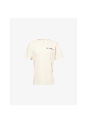 Womens Sporty & Rich Lion Health Round-Neck Cotton-Jersey T-Shirt