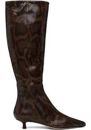 Aeyde Brown Sabrina Tall Boots