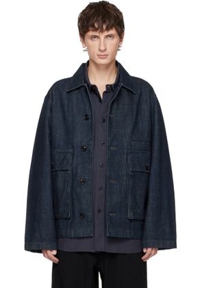 LEMAIRE Blue Boxy Denim Jacket