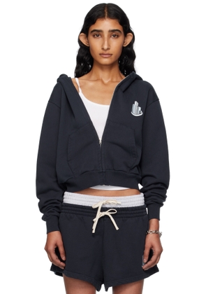 ABRA SSENSE Exclusive Navy Building Hoodie