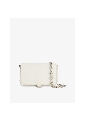 Womens Reselfridges Pre-Loved Balenciaga Bb Leather Chain Wallet