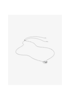 Womens Carat London Celene Sterling-Silver and Cubic Zirconia Necklace