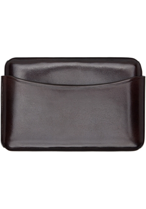 LEMAIRE Black Molded Card Holder