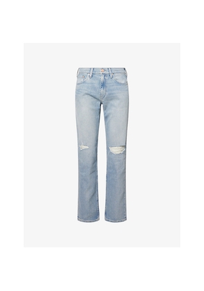 Mens Paige Doheny Straight-Leg Stretch-Denim Jeans