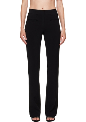Courrèges Black Heritage Fluid Bootcut Trousers