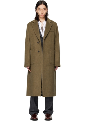 OUR LEGACY Khaki Robe Over Coat