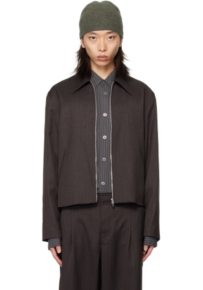 OUR LEGACY Brown Mini Jacket