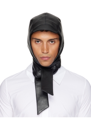 Jean Paul Gaultier Black 'The Leather' Hood