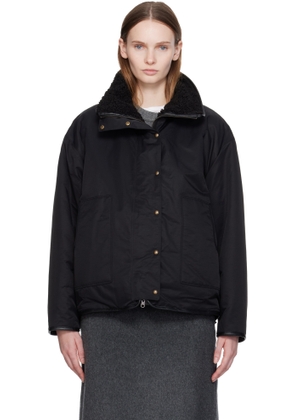 Nothing Written Black Pooh Reversible Faux-Shearling Jacket