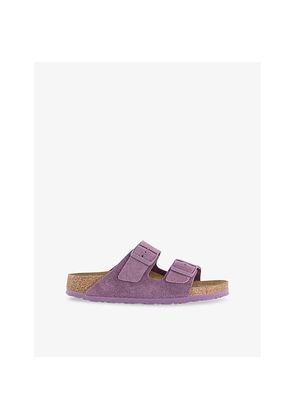 Womens Birkenstock Arizona Two-Strap Suede Sandals