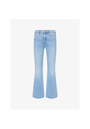 Womens Mother The Weekender Flared-Leg Denim Jeans