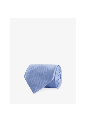 Mens Tom Ford Alternate Wide-Blade Silk Tie