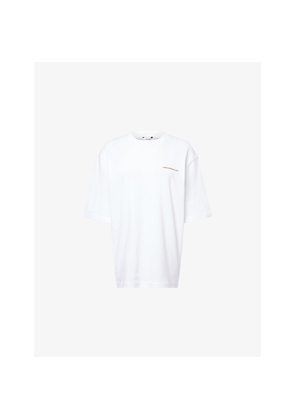 Womens Holzweiler Ranger Sunflower-Embroidery Cotton-Jersey  T-Shirt