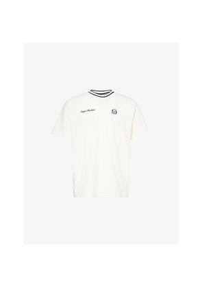 Mens Sergio Tacchini Gobarto Logo-Print Cotton T-Shirt