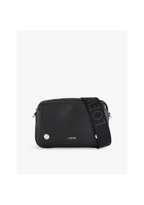 Mens Loewe Pebble Messenger Mini Leather Cross Body Bag