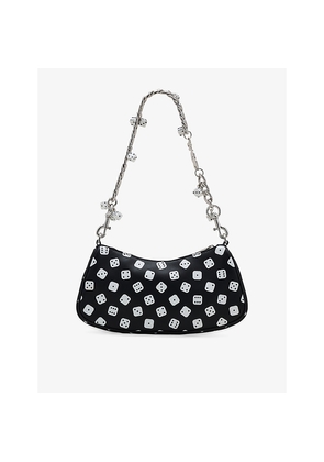 Womens Marc Jacobs x Derrick Adams Charm Leather Shoulder Bag