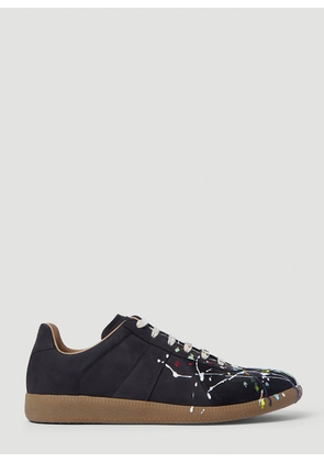 Maison Margiela Splatter Replica Sneakers - Man Sneakers Black Eu - 40
