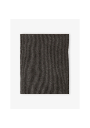 Joseph Ribbed Knitted Wool-Blend Scarf