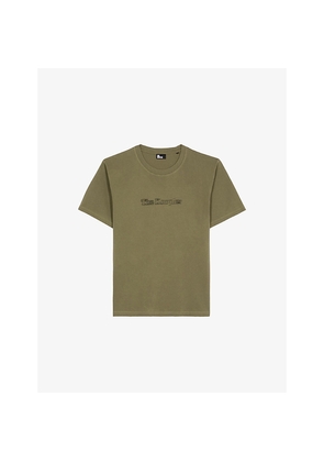 Mens The Kooples Logo-Print Short-Sleeve Cotton T-Shirt