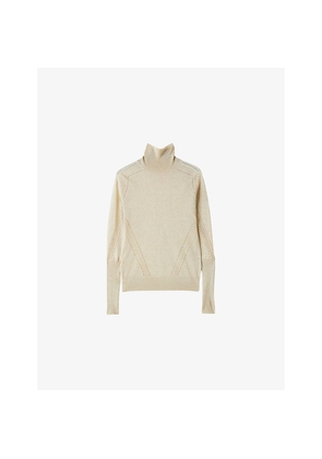 Womens Joseph Leblanc High-Neck Knitted Top