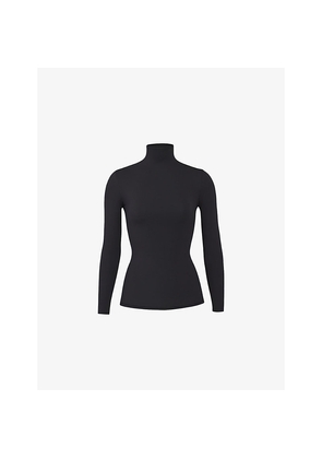 Womens Skims Fits Everybody Turtleneck Stretch-Woven Top