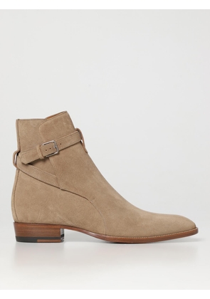 Saint Laurent Wyatt 30 Jodhpur suede ankle boots
