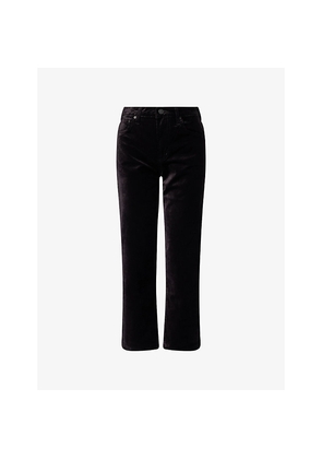 Womens Citizens Of Humanity Delfina Straight-Leg Velvet Jeans