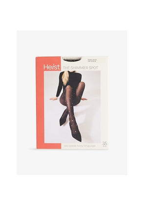 Womens Heist Studios The Shimmer Spot 35-Denier Stretch-Woven Tights