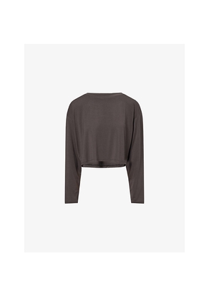 Womens Adanola Long-Sleeve Modal-Jersey Top